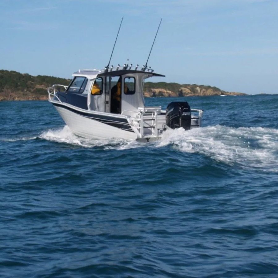 2024 Kinlife Factory Direct Speed Boat Luxury Yacht Aluminum Fishing Vessel Inboard Engine 6-9m Hot Sale